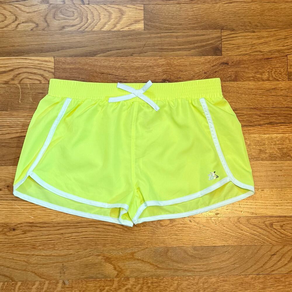 ZeroXposur Swimwear Girls 16 Neon Yellow Swim Shorts Bathing Suit Coverup Casual